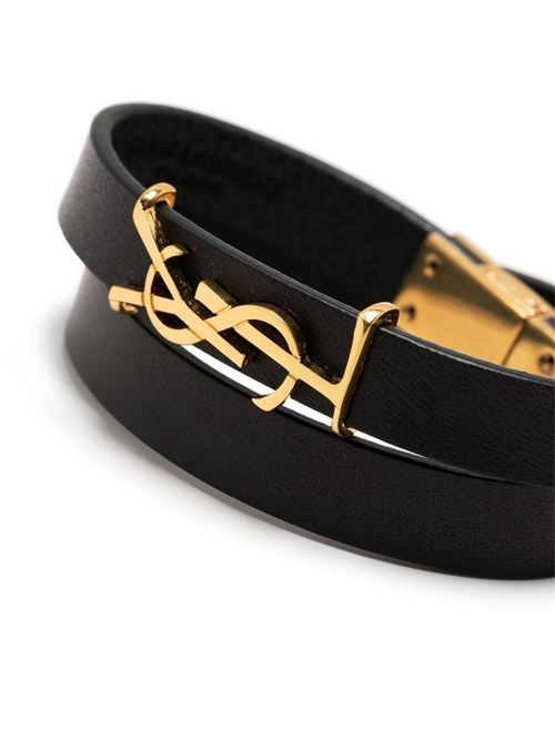 Bracciale in pelle SAINT LAURENT | 7087950IH0J1000